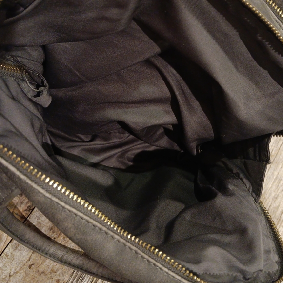 Gray Pleather Bag - Picture 5 of 8